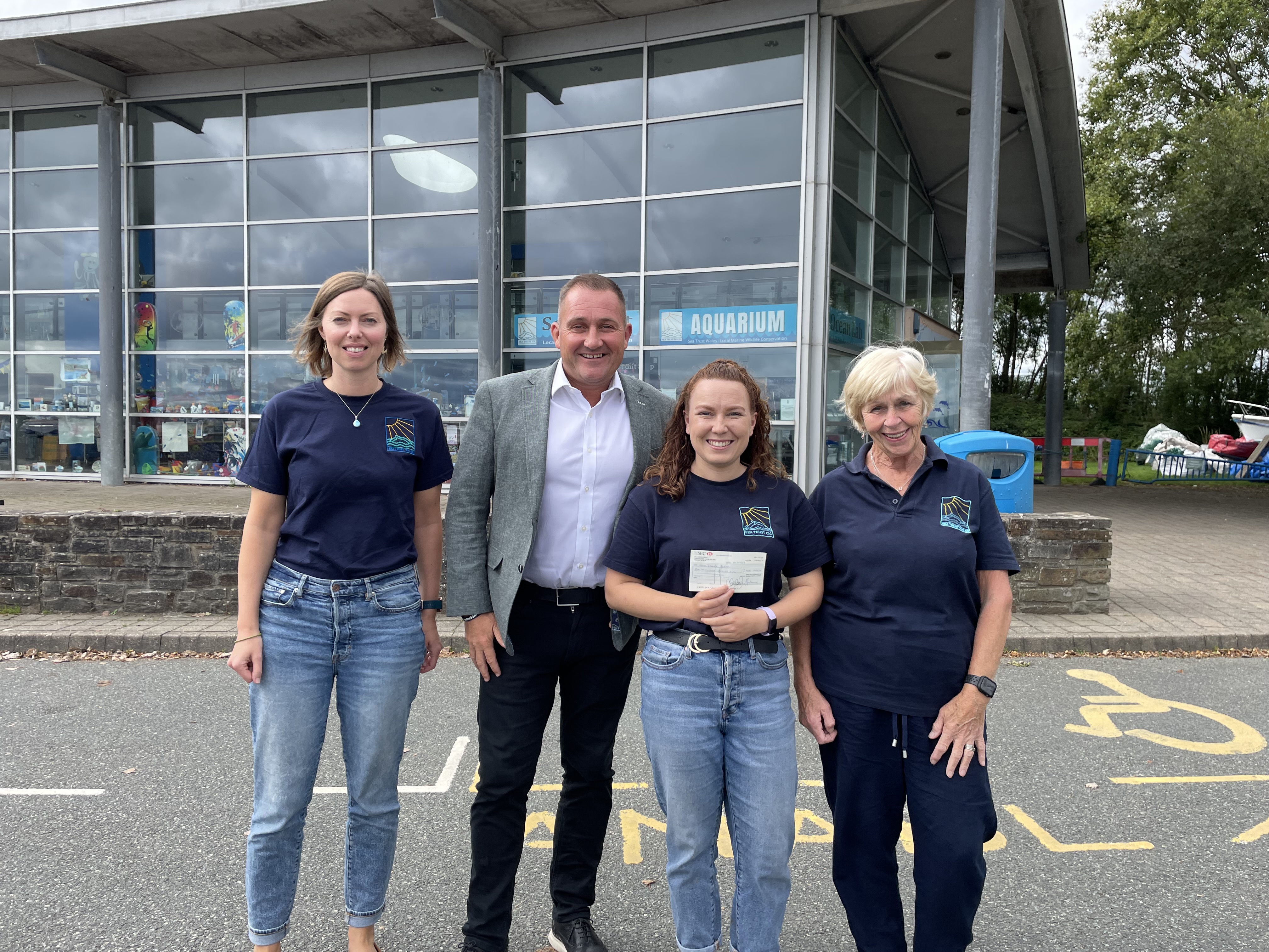 Challenge Wales athletes boost Sea Trust Wales Funds