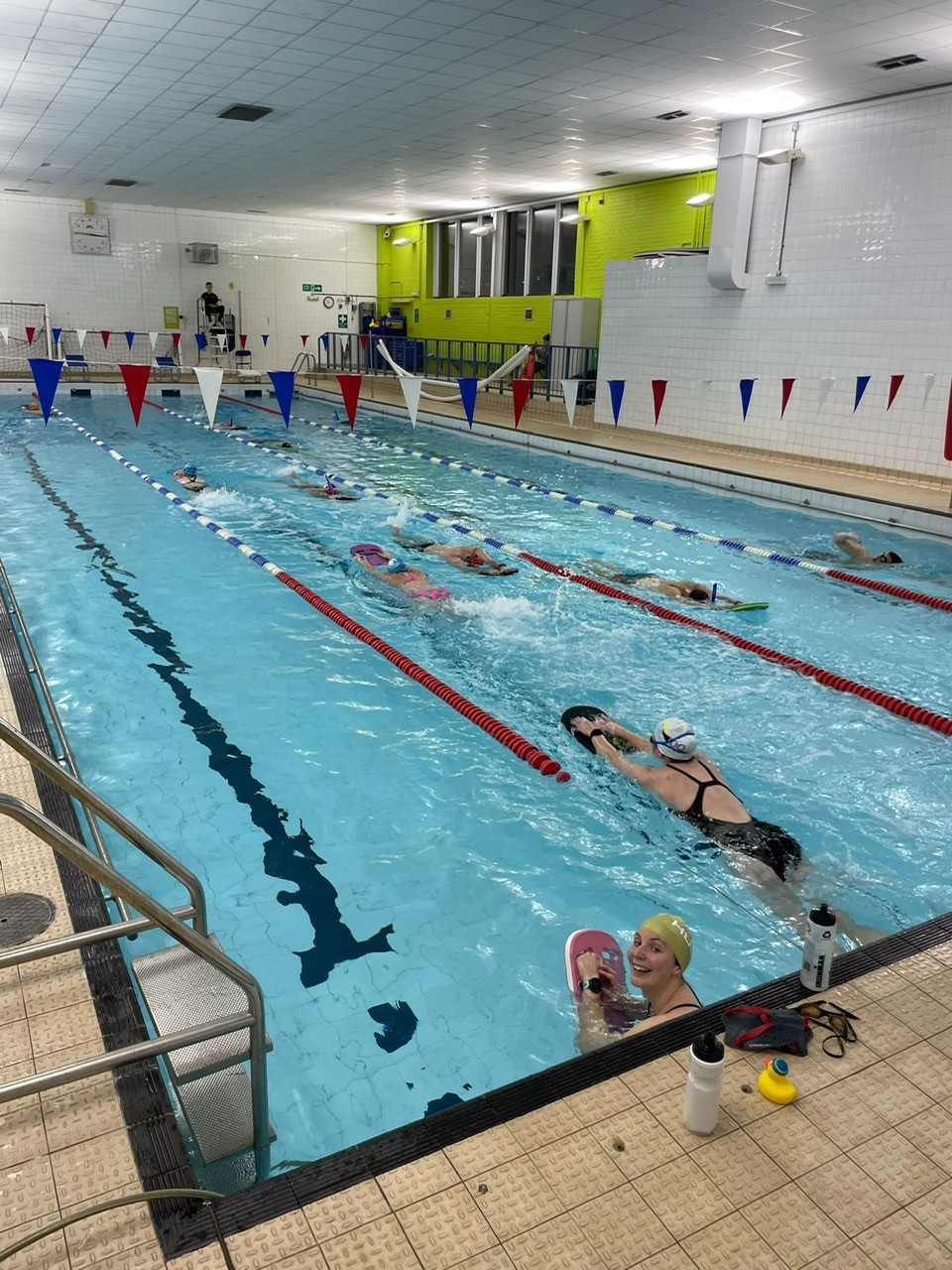 The importance of your leg kick in open water swimming.